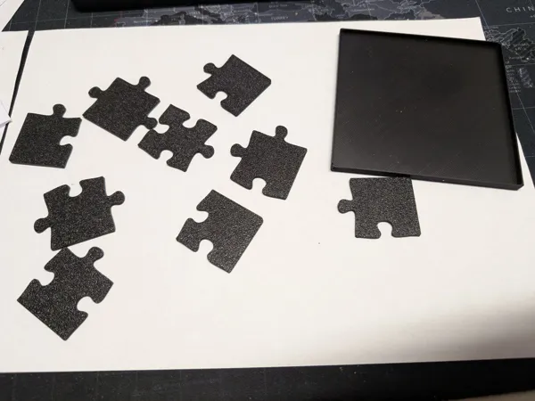 Puzzle 3x3 avec sa petite boîte
