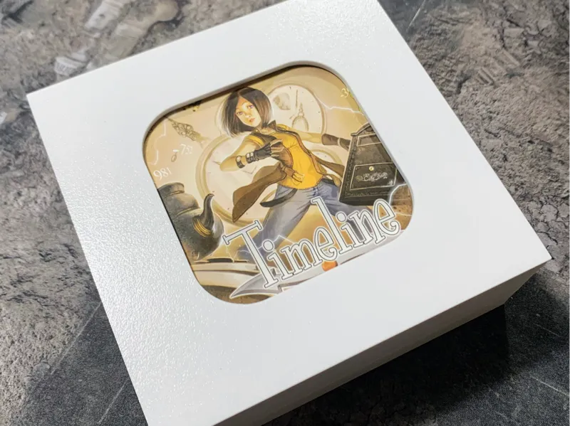 Storage box for Timeline cards, 5 set version