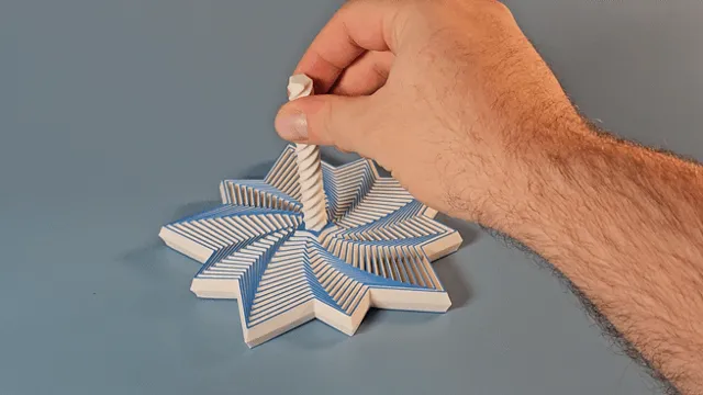 Star shaped Fidget (with handle)