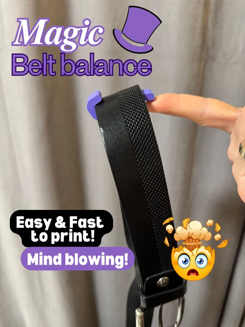 Magic Belt Balance Trick