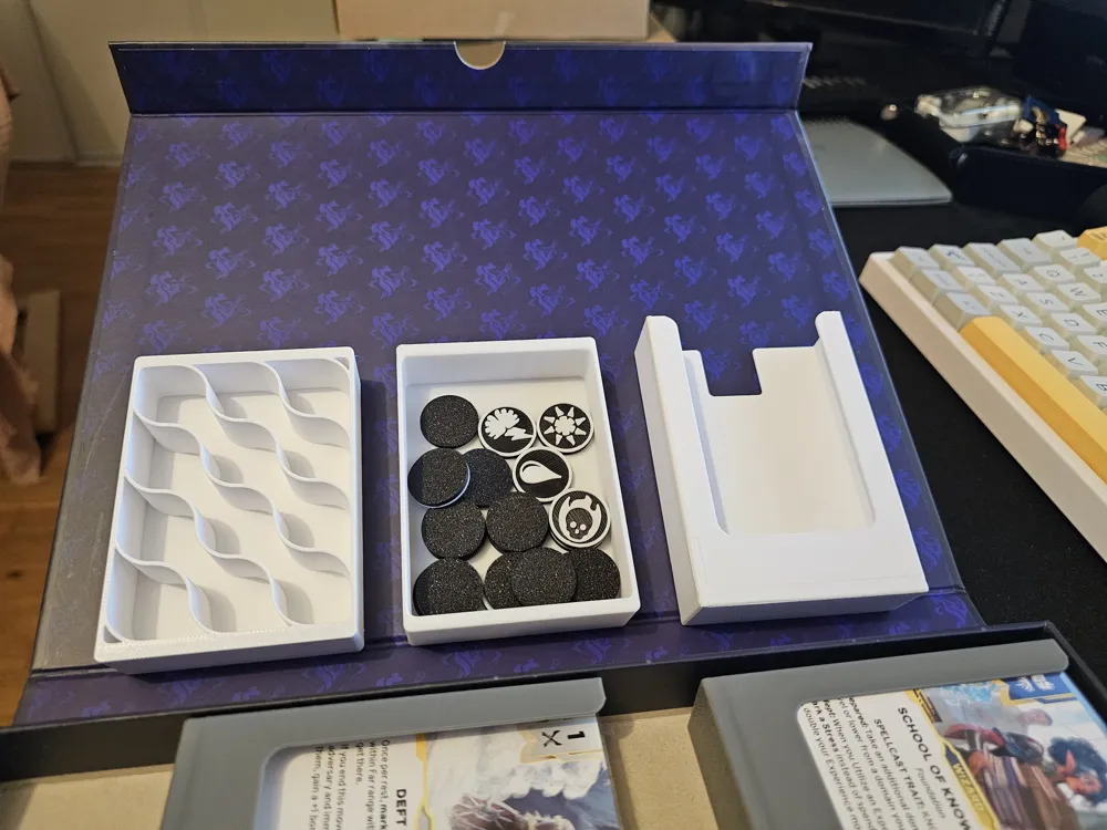 Token Heart Box Daggerheart Standard Ed. Card Boxes & Token Tray - Free 3D Print Model ...