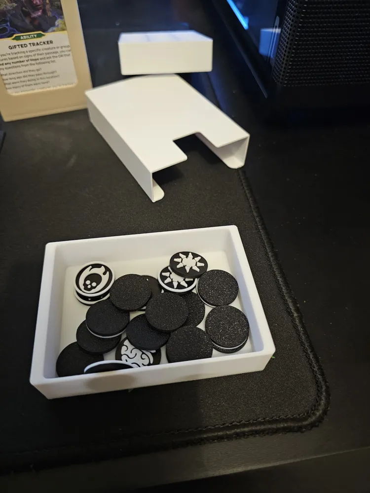 Token Heart Box Daggerheart Standard Ed. Card Boxes & Token Tray - Free 3D Print Model ...