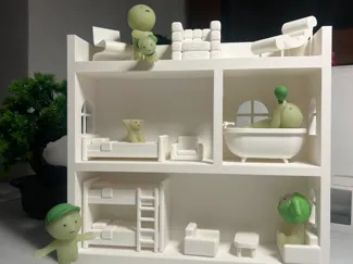 Smiski Zen House - Minimalist Modular Display 