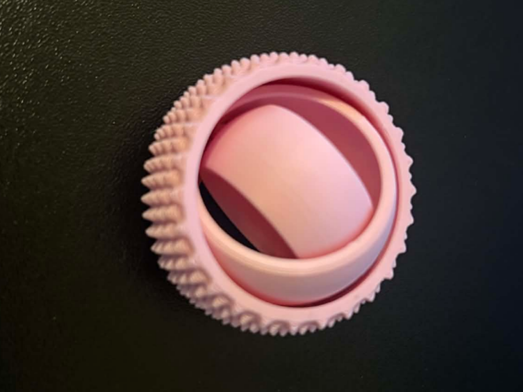 Spiked fidget spinner