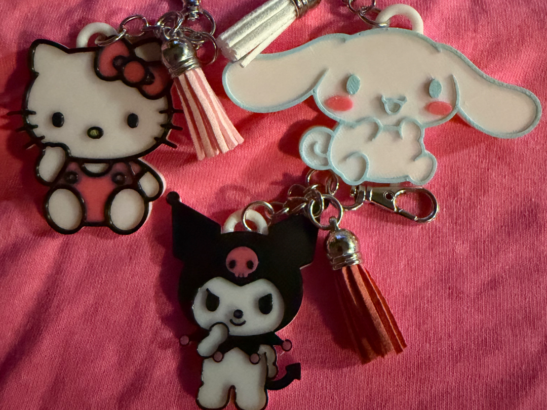 Hello Kitty and Friends Keychain