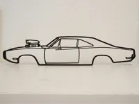 Decoration murale Dodge Charger 1969 de Dom (Fast and Furious) — photo 1