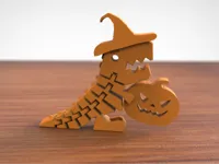 Dinosaure articulé édition Halloween — photo 3