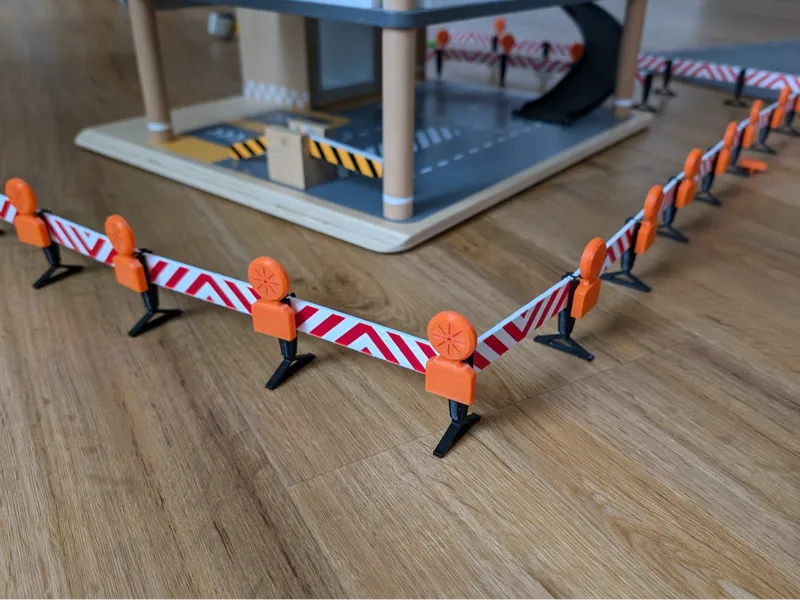 Flexible Roadwork Barriers