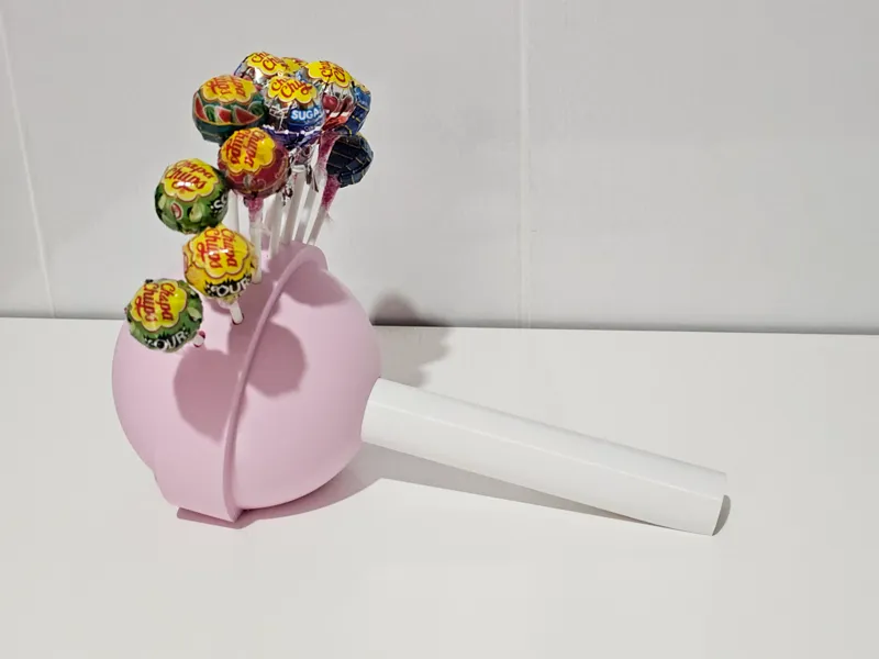 Giant lollipop holder