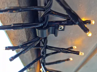 Christmas-light hook/clip