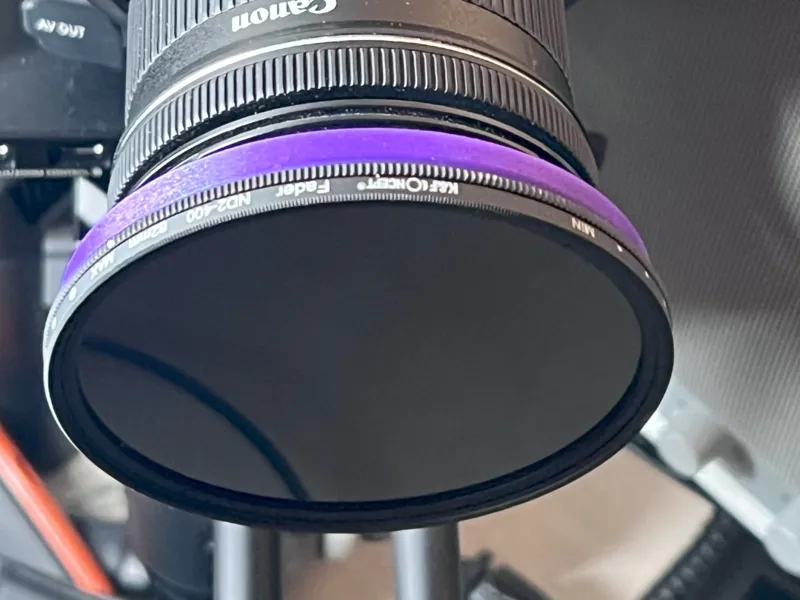 Lens filter 72mm to 82mm