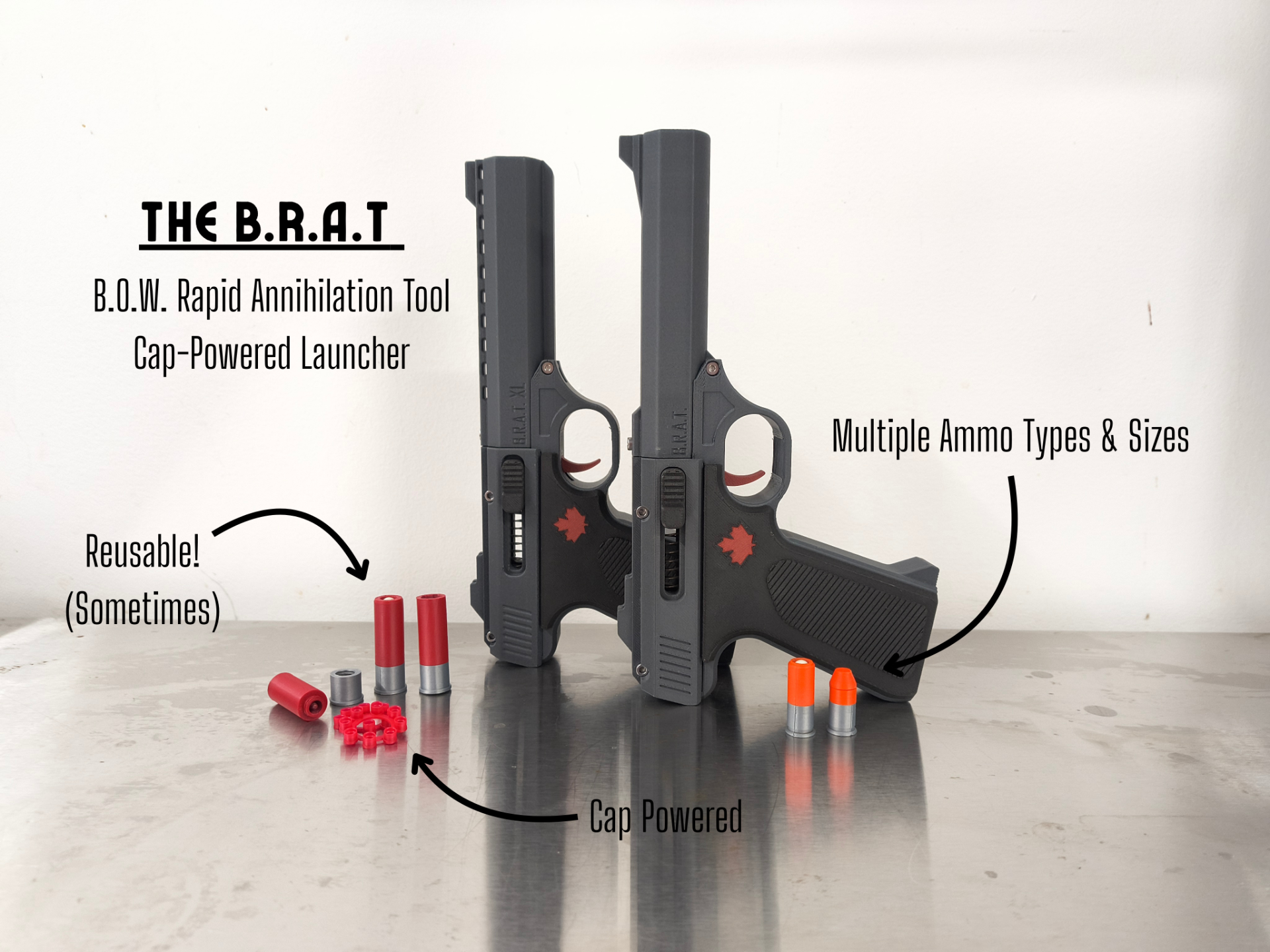 B.R.A.T - Cap Powered Mini Magnum