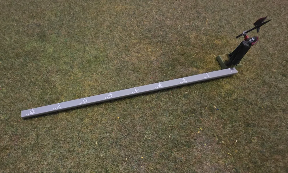 8 inch ruler - Free 3D Print Model - MakerWorld