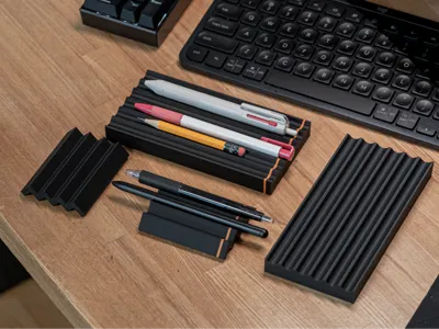 parametric pen holder