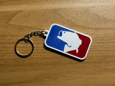 fishing keychain