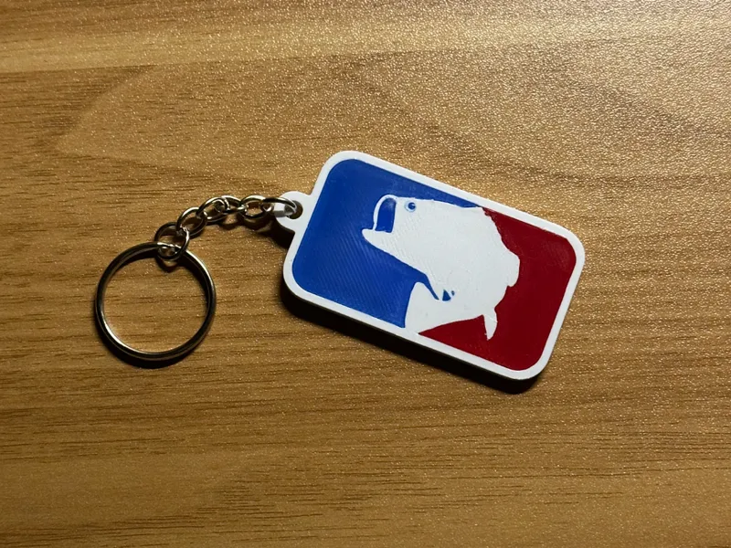fishing keychain