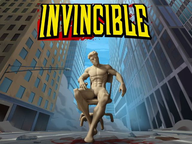 Mark Grayson Seated - Invincible