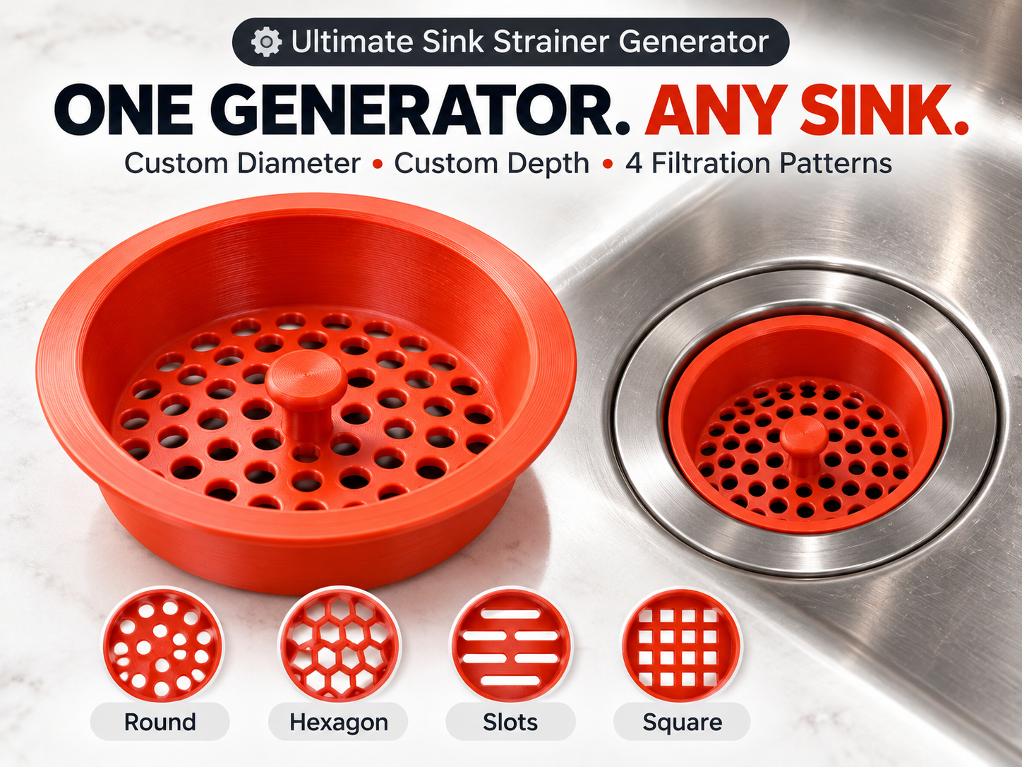 Ultimate Sink Strainer Generator - 1