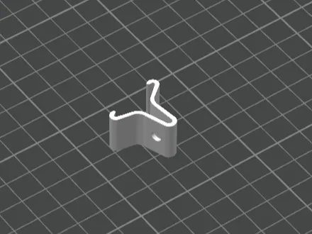 Deckenclip Rasterdecke