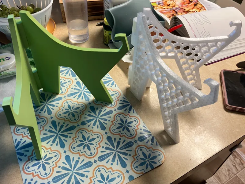 Hex skeletonized to save filament