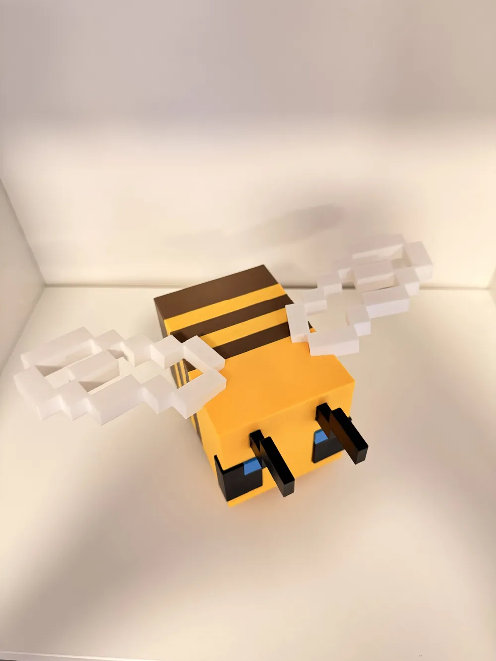 Minecraft Biene - ohne AMS & AMS – Kostenloses 3D-Druckmodell – MakerWorld