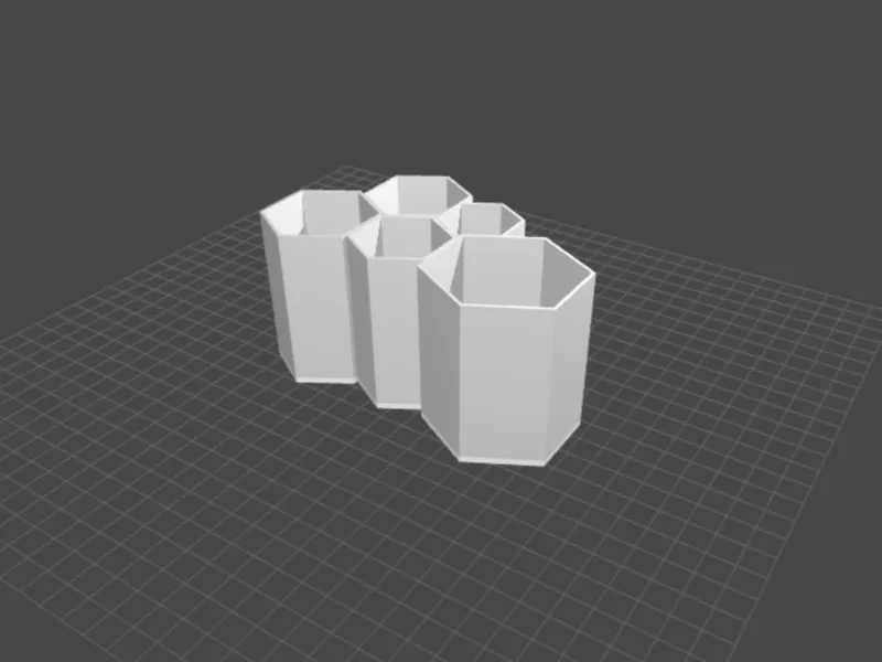 Stylischer kleiner Schreibtisch organizer