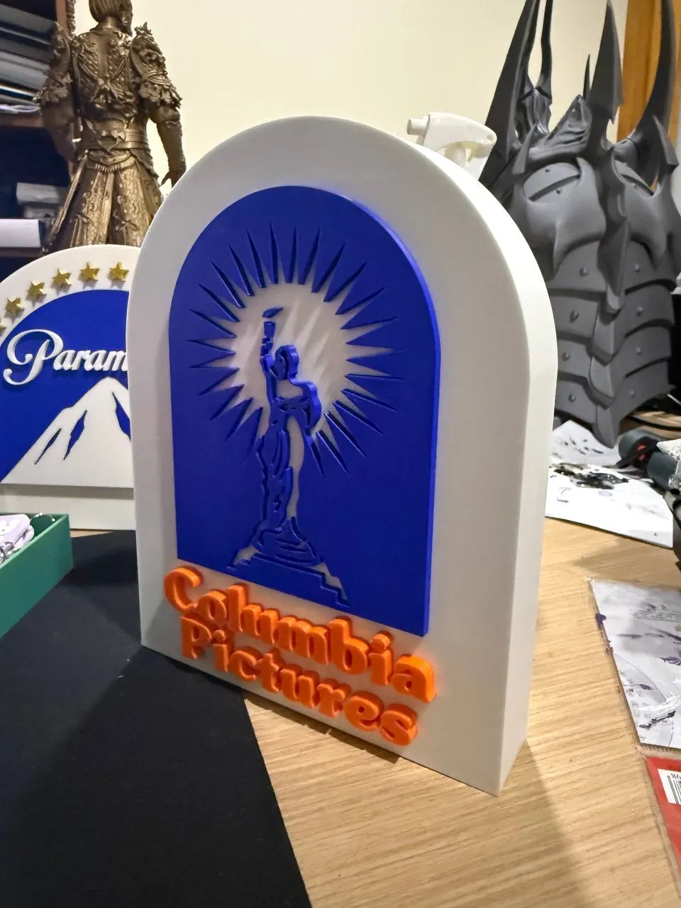 Logotipo de Columbia Pictures - Modelo de impresión 3D gratuito - MakerWorld, image size:960x1280