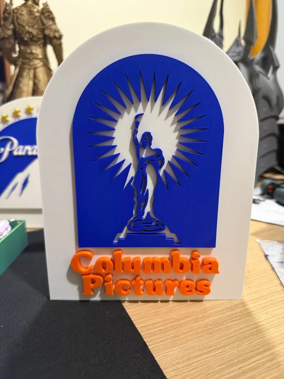Logotipo de Columbia Pictures - Modelo de impresión 3D gratuito - MakerWorld, image size:960x1280