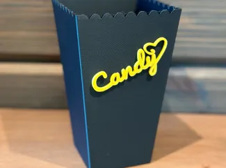 Candy Container / Popcorn Container for Kids