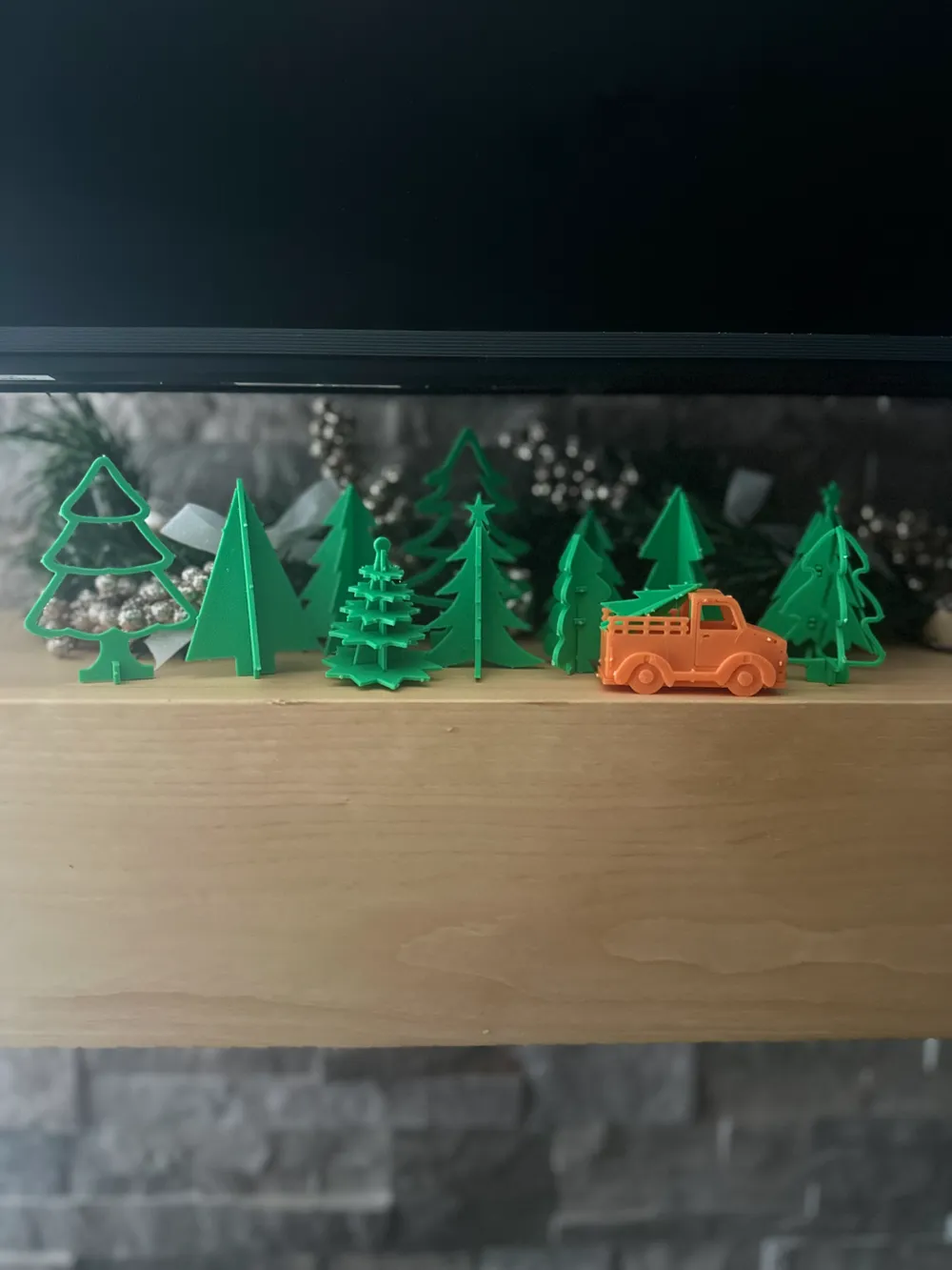 Christmas Tree Card Kit Advent Calendar - Free 3D Print Model - MakerWorld