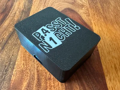 Card Box for Passt nicht 