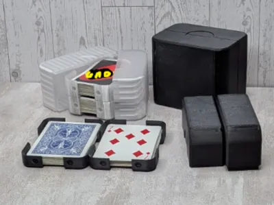Configurable Playing Card Trays and Case