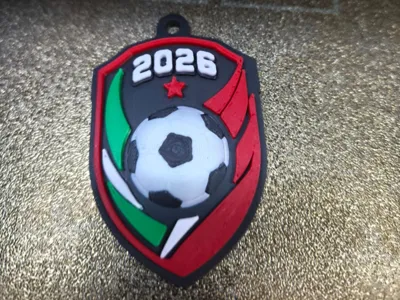 Custom World Cup 2026 Style Keychains