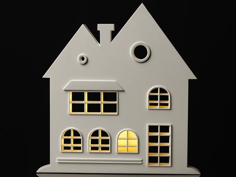 Weihnachtsdeko Haus