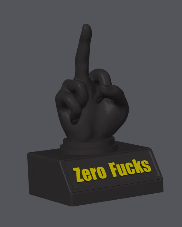 Trophée zéro chill