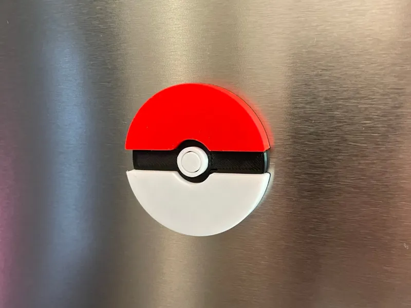 Pokeball fridge Magnet