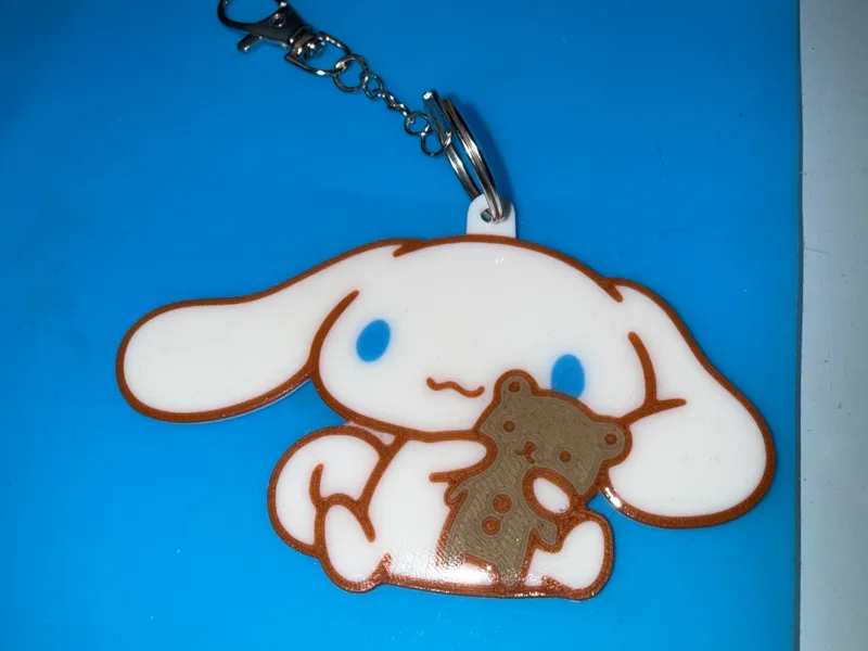 Cinnamoroll Keychain Hello Kitty