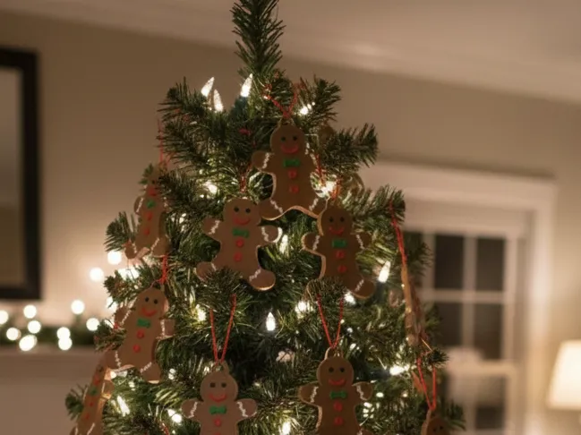 Lebkuchenmann-Anhänger / Ornament für Weihnachten