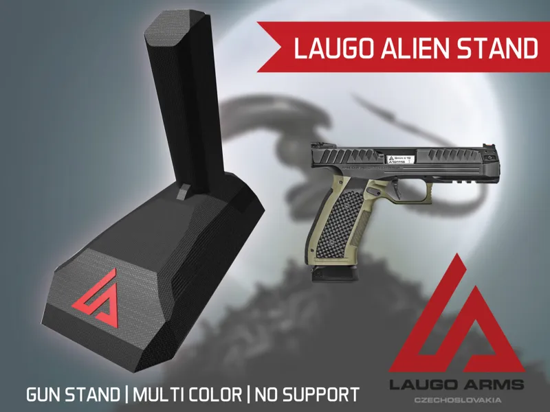 Laugo Arms Alien Gun Stand Multi Color