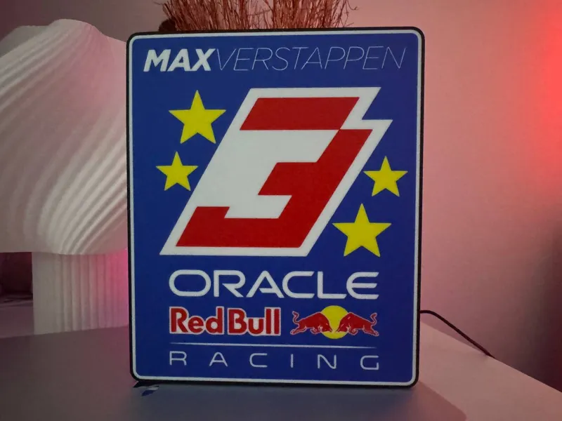 Max Verstappen 3 Lightbox