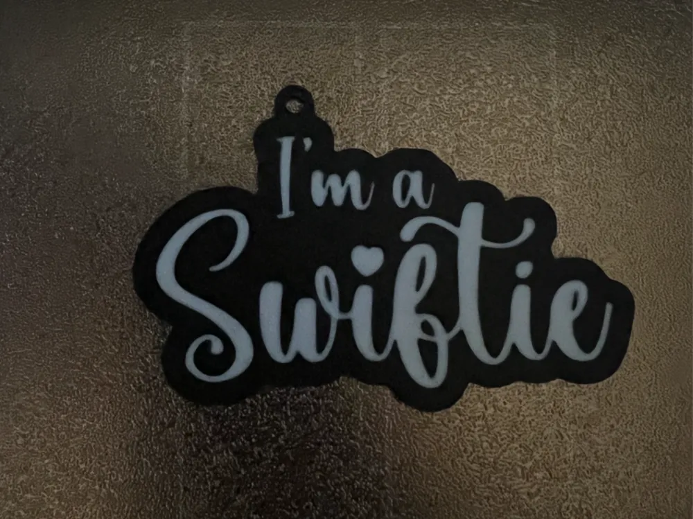 Cryptic Keychains Swiftie Keychain by cryptic_penguin - MakerWorld