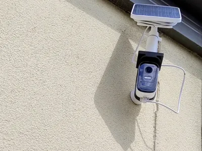 Eufy eufyCam 2c with solar panel mount