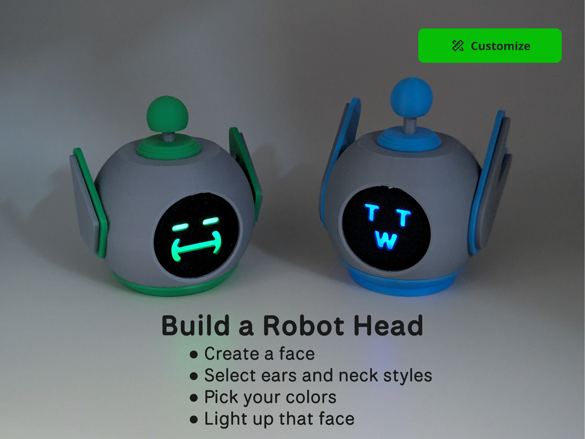 Build A Robot Head