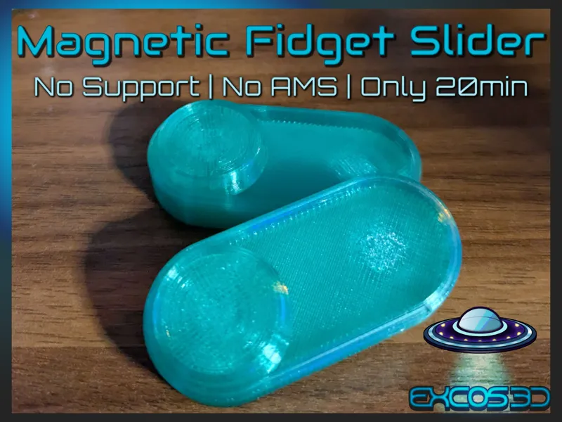 Fidget Slider - Magnetic Toy