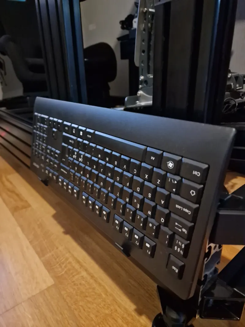 Keyboard holder 8040 aluminium profile