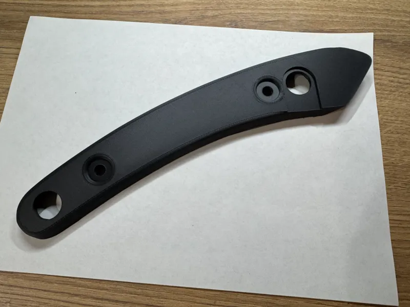 Kawasaki Vulcan S side cover holes bag mounting