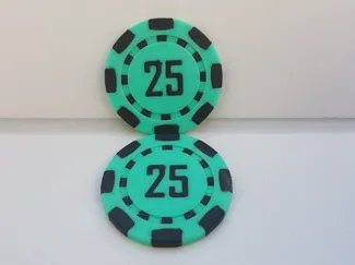 Monopoly 25$ Poker Chip
