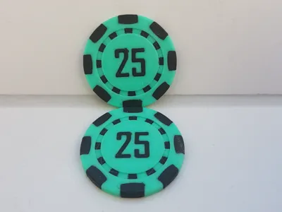 Monopoly 25$ Poker Chip