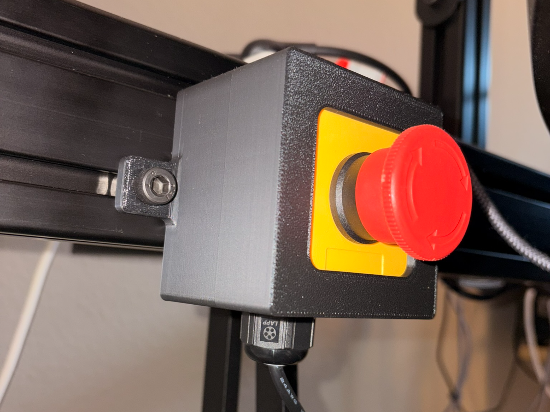 Simucube 2 Pro Emergency Button Mount