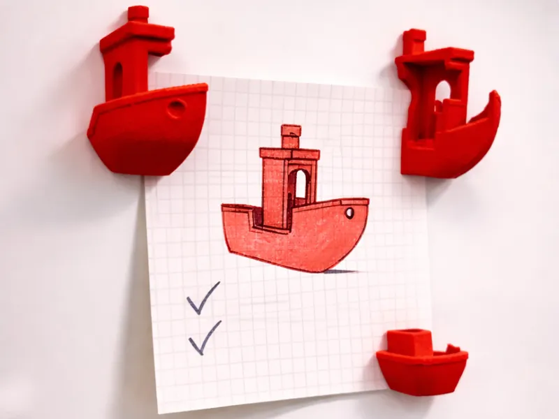 Magnetic 4-Part Benchy